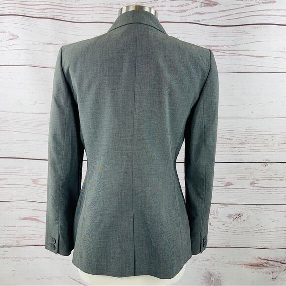 Calvin Klein blazer crosshatch pattern size 10 - Picture 8 of 14